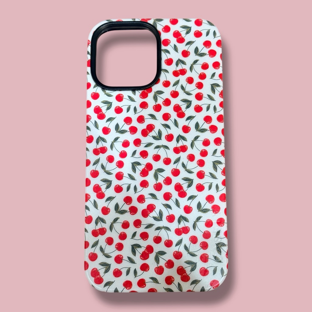 Casely Bold MagSafe iPhone 13 Pro Max Case Cherry Print Pre-Owned